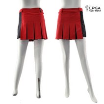 LPGA 골프웨어 여성 봄 플리츠 큐롯 스커트 치마 221/852
