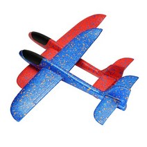 재미존 (1 1)AIR글라이더비행기 스티로폼비행기 opp포장_대(빨강 파랑), 4세트