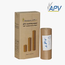 APV 독일제 도장용 프리미엄 마스킹 페이퍼 커버링 (편리지) 6인치 12인치 18인치, 18인치 450mm X 200M(2롤)