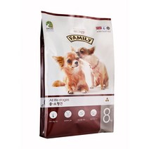 도그랑 훼미리 전연령 강아지 사료 8kg 패밀리 대용량사료, one color/옵션없음