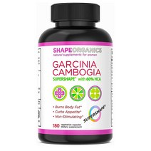 Shape Organics 쉐이프 순수 가르시니아 캄보지아 추출물 팻버닝 180정