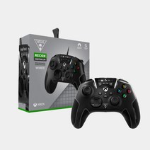 터틀비치 XBOX / PC 겸용 리콘 유선 컨트롤러, 리콘 컨트롤러 XBOX/PC 게임패드(블랙), 1개