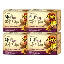무궁화 허니 앤 율피 때비누 90g X 4개, 4개입