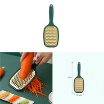 7In1 수동 다기능 야채 커터 감자 슬라이서 당근 강판 주방 악세사리 도구 스틸 블레이드 주방 가제트, 하나, Darkgreen1pcs