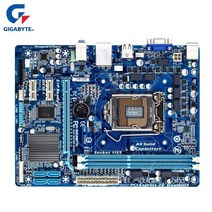 호환 게이밍 gigabyte ga-h61m-ds2 마더보드 lga 1155 ddr3 16gb for intel h61 h61m-ds2 데스크탑 메인보드 sata ii micro, 없음