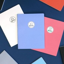 눈에 피로가 적은 스티치 제본 착한노트 B5 (120p), 라인핑크
