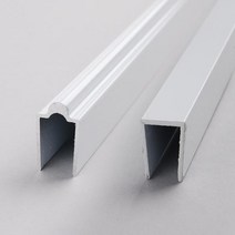 드림철물 샷시보수용레일 1.5M ㄷ자, 1개