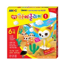 아모스 아이클레이 1 6색, 단품