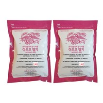 아즈모엠지 1KG 2개세트 분말 수화제 유황비료 감자 마늘 고추 비료 토양 살균 살충 탄저병 칼라병, 1kgX2봉