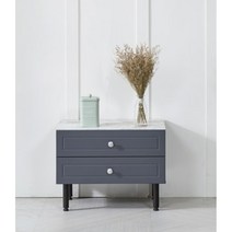 자취방 대리석패턴 미니 TV 거실장(60cm 2컬러) 포인트 아파트 인테리어 AV, 진그레이마블