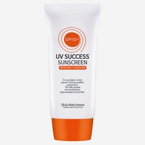 [유주&스킨와쳐스] UV 석세스 썬스크린 SPF50+PA+++ 1개 약산성선크림 유브이 석세스 선스크린, 3개