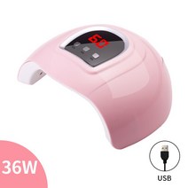 냉온풍 젤램프 셀프 네일 드라이어 매니큐어 네일샵 전문가용 건조기 UV LED 램프 57 빠른 건조 젤 폴리쉬 페디큐어 전문 살롱, 01 36W, 미국