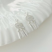 [DP3-112] 실버 펜던트 드림캐쳐 은 귀걸이 만들기 DIY silver 925 부자재