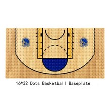 중국레고 클래식 블럭 베이스 플레이트 DIY 조립 브릭 도시 로드 플레이트 농구 보드베이스 건설 완구 어린이 선물, 16X32 BKB