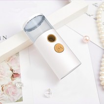 얼굴 스팀기 페이스 스티머 미니 가습기 페이셜 하이드 레이션 스프레이 핸디 쿨 미스트 머신 케어 TEEA88, 01 WHITE
