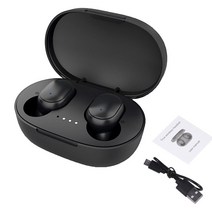 명품 운동용 이어폰블루투스 이어폰 35dB ANC Redmi Airdots 3 Pro 샤오미 레드미 버드 프로 tws, 06 Black