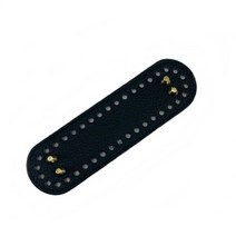 가방바닥18*5cm 가방부자재 가방밑판 퀼트용품 퀼트가방만들기 뜨개가방만들기, 블랙18*5cm