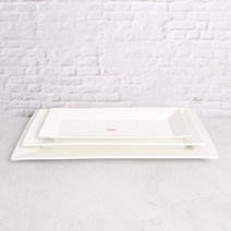 크레아트 호텔웨어 날개 직사각 접시 3size, 2호(a1045-1425), 1개