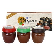 순창장류세트 순창청매실고추장500g+ 순창청매실쌈장500g+순창메주된장500g