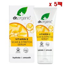 Dr. Organic 닥터오가닉 비타민 에 Scar 앤 스트레치 세럼 50ml 5팩