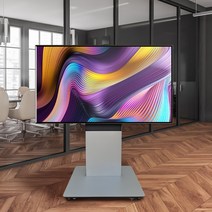 엘디엘마운트 이동식TV거치대 전자칠판 거치대 대형 TV스탠드거치대 100인치 APL-EB1, 1개