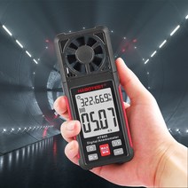 풍속계 디지털 풍향계 풍량계 풍향 휴대용 고정밀 풍량 테스터 핸드 헬드 측정 풍속 도구, 한개옵션0