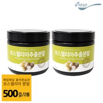 올바른습관 보스웰리아 분말가루 추출분말 가루 250g 500g, 2병, 250ml