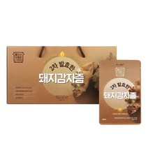 두손애약초 2차 발효한 돼지감자즙, 30개, 80ml