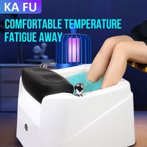 버블 족욕기 각탕기 뷰티 살롱용 발 목욕 욕조 아크릴 마사지 서핑 조명 물 테라피 분지 페디큐어 볼 스파 기계, 7.AU 플러그 - 220V