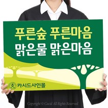 카시드 폼보드 판 피켓(50*37.5cm_60*45cm) 자연보호 환경보호 홍보 팻말 표지판 안내판 표시판, 폼보드10mm(50*37.5cm)