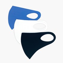 국산 연예인 패션 반영구 3D 항균 자외선차단 위생 마스크, 1개, 1개, 블랙