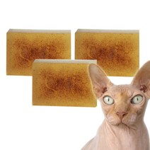 수솝 그린캣 스핑크스비누 고양이샴푸바 노령묘 전연령 단모냥 장모냥, 그린캣 스핑크스비누 3개(버블망없음)