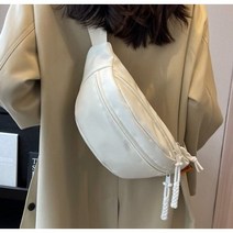 피크인타임 데일리 꼬임 크로스백 남여공용 무지 힙색 심플