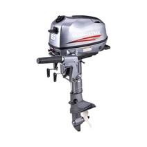 레저용 보트엔진 고무보트 선박 레저 소형선외기, 2행정 6hp 짧은 샤프트
