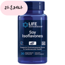 라이프익스텐션 대두 이소플라본 폴리페놀 135mg 베지캡슐 30정, 이소플라본 135mg 베지캡슐 30정, 1개, 30개