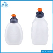 AONIJIE 스포츠 힘색물통 등산 마라톤 트레일러닝 자전거 캠핑 플립벨트용 압출물통, 170ml