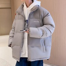 남자 경량 숏패딩 겨울 오버핏 구스 다운패딩 블랙프라이데이 22FW