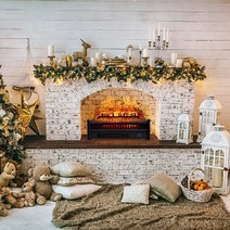 벽난로 휴대용 거실 아파트 전기 벽난로 실내 레스토랑 호텔 히터 장식 미국 홈스테이 빌라, [02]