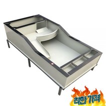 거북항 거북이키우기 플라어항, 블랙100x50cm작은거북탱크+플라스틱발