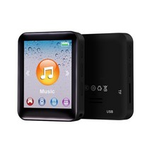 MP3 HIFI TF 카드 책 읽기 사운드 녹음 소음 감소 빠른 충전 MP4 실내 야외 음악 플레이어 화이트 32G, 02 Black_04 32GB
