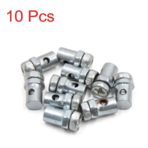 브레이크 부품 오토바이 브레이크 라인 케이블 와이어 고정 나사 패스너 직경 25mm 148mm 실버 톤 스레드, 01 10 pcs