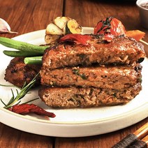 떡갈비 함박 수제 스테이크 육즙 가득 패티 120g, 순한맛 120g 1매입, 1개