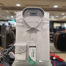 레노마 셔츠 화이트 텐셀 구김 없는 배색 슬림핏 셔츠RMSSLP-955-WH-5