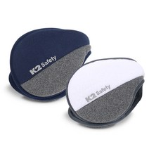 K2 Safety 듀얼 방한 귀마개, 네이비+화이트