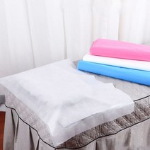 일회용 얼굴 베개시트 부직포 안면 위생시트 50x70cm, 화이트