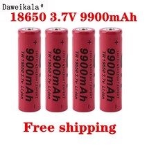 18650 배터리 9900 MAH 3.7 V 산업용 배터리 충전식 손전등 장난감