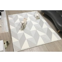 베란다 발코니 놀이매트 층간소음 아동 유아거실 안전매트 2세트, 07-리프멜로우(2장)