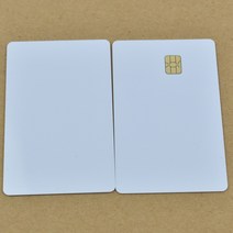 전자키 복사기 스티커 SLE 4428 PVC 빈 카드 접촉 IC 스마트 1 개, 한개옵션0