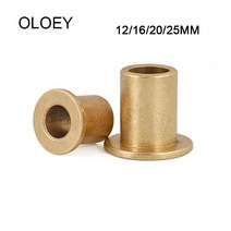 동슬리브 전기부품 oloey 2pcs id 121620mm 플랜지 자체 윤활 베어링, 20x26x30-32x3mm