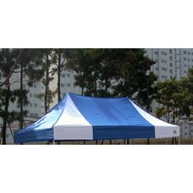 지붕단품(지붕만출고) 방수천 uv가공 뚜껑교체 국내생산 카라반캐노피 천막텐트 천교체, 3X4.5m, 삼색